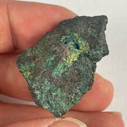 Chalcomenite and Demesmaekerite, Democratic Republic of Congo