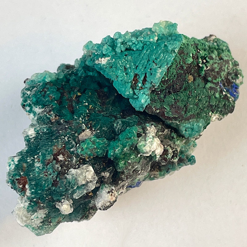 Mamachite and Chrysocolla, Morocco
