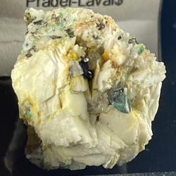 Azurite and Cerusite, France