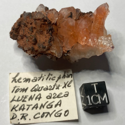 Hematoid Quartz, Democratic Republic of Congo