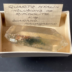 Quartz et Ripidolite, Madagascar