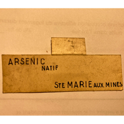 Native arsenic, France