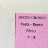 Rhodochrosite, Peru