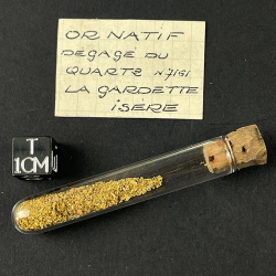 Native gold, France
