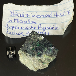 Digénite et Hessite, Brésil