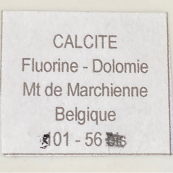 Fluorite, Belgium