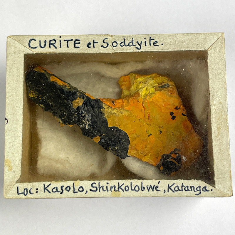 Curite and Soddyite, Democratic Republic of Congo