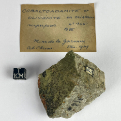 Cobaltoadamite et Olivénite, France