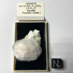 Okénite et Gyrolite,  Inde