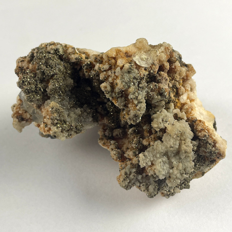 Calcite and Pyrite, Bolivia