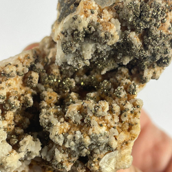 Calcite et Pyrite, Bolivie