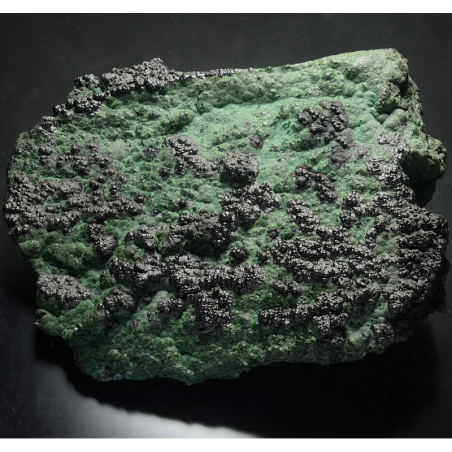 Heterogenite on Chrysocolla, Democratic Republic of Congo