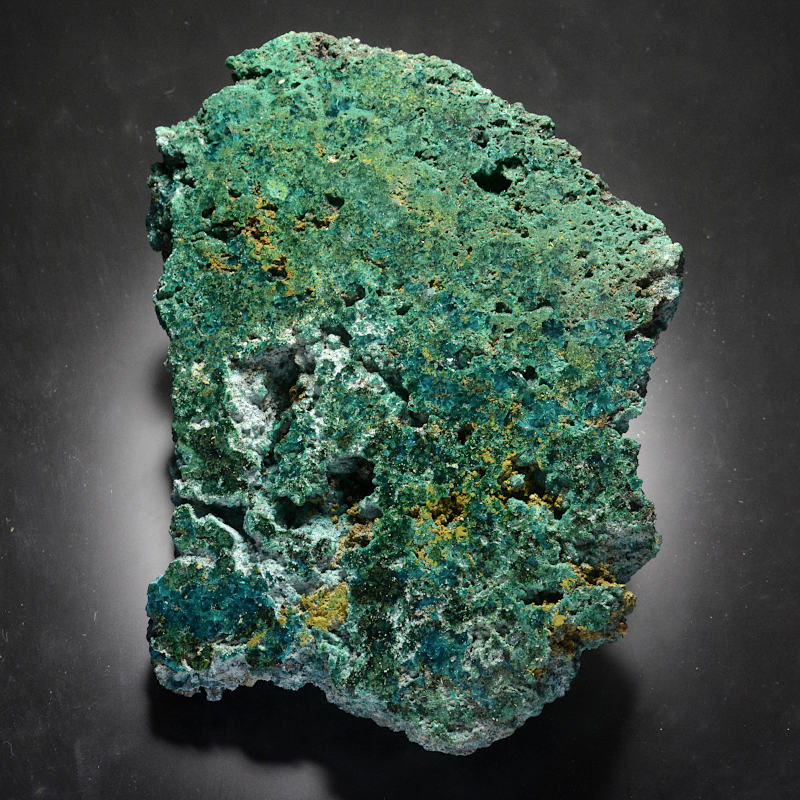 Dioptase and Fornacite, Democratic Republic of Congo