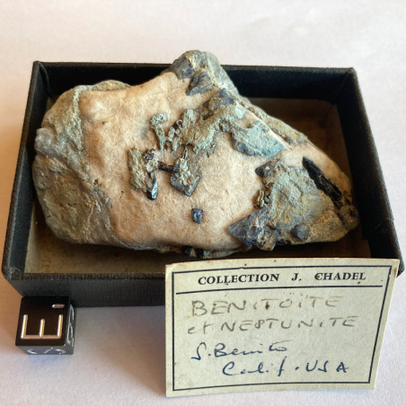 Benitoite and Neptunite, USA