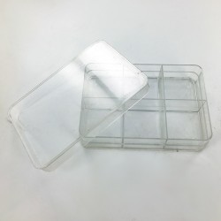 Plastic with 6 cases