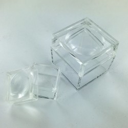 Large plastic magnifer box