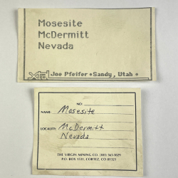 Mosésite, Nevada, USA
