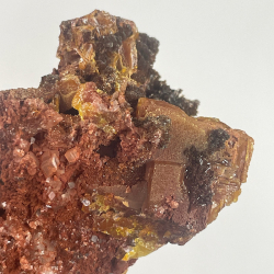 Wulfenite et endlichite, Mexique