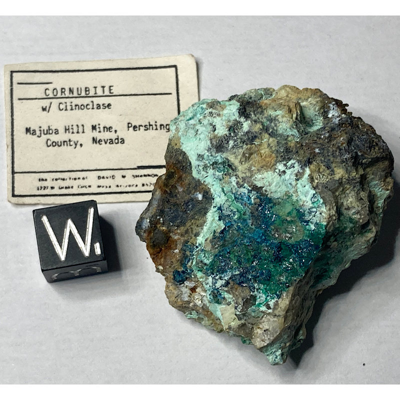 Cornubite et Clinoclase, USA