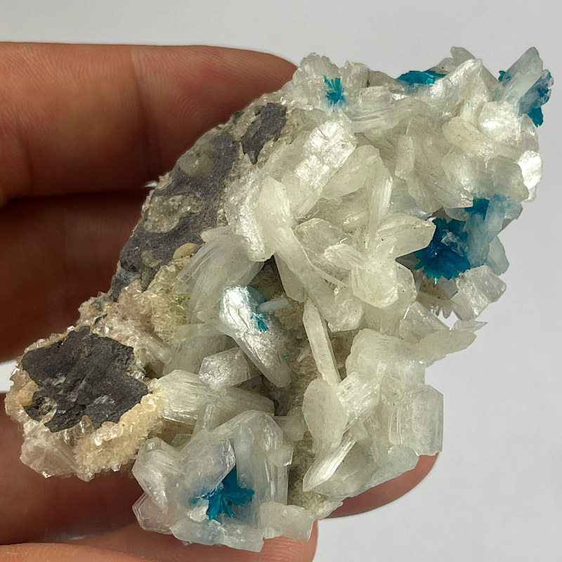 Cavansite et Stilbite, Inde
