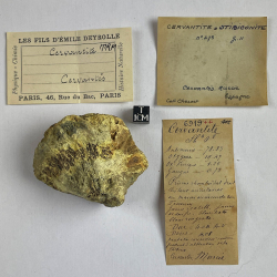 Cervantite and Stibiconite, Spain