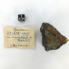 Galene, Chalcopyrite et Malachite