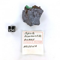 Cuprite et Brochantite