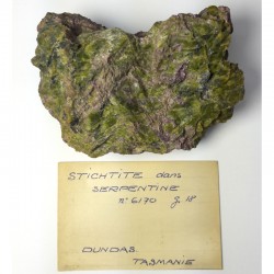 Stichtite et Serpentine