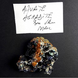 Azurite et Agardite