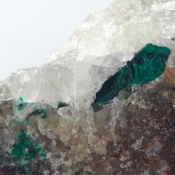 Wulfenite and Dioptase