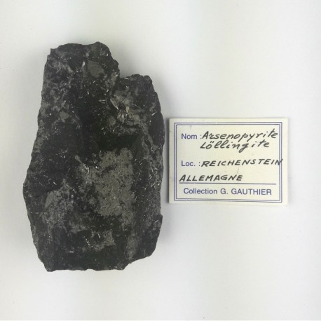 Arsénopyrite et Löllingite Arsénopyrite et Löllingite