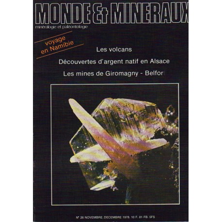 Monde & Minéraux N° 26