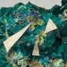 Dioptase et Fornacite