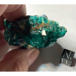 Dioptase et Fornacite