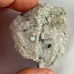 Hématite et Tridymite