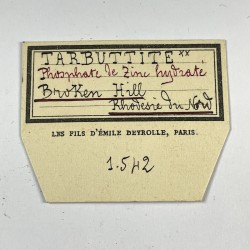 Tarbuttite