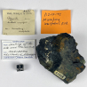 Azurite and Malachite, Marsberg, Wesphalia, Germany