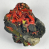 Crocoite and Vauquelinite, Russia