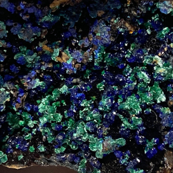 Azurite, Morocco