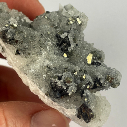 Pyrite and Quartz, Romania