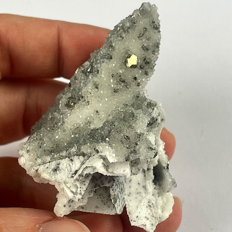 Pyrite and Quartz, Romania Pyrite and Quartz, Romania