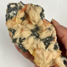 Baryte and Cerusite, From Mibladen, Morocco