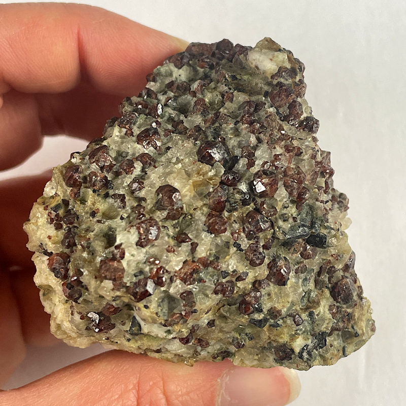 Grenat spessartite, Haddan, USA. Grenat spessartite, Haddan, USA.