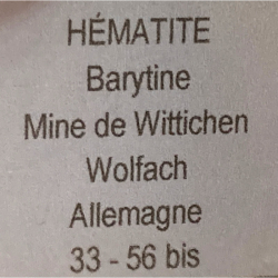 Hematite, Germany