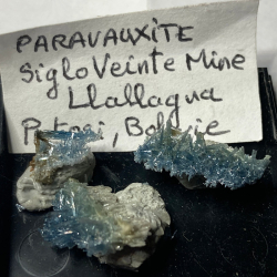 Paravauxite, Bolivie