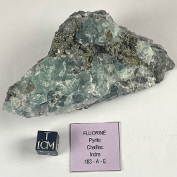Fluorite and Pyrite, France