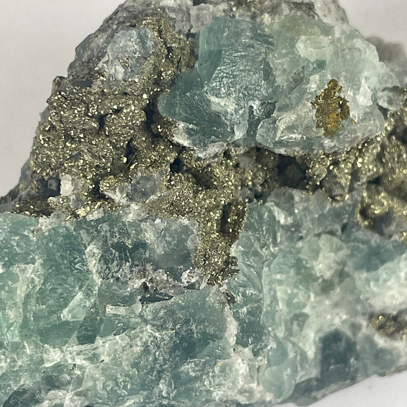 Fluorite and Pyrite, France