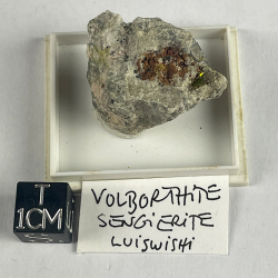 Volborthite and Sengierite, Democratic Republic of Congo